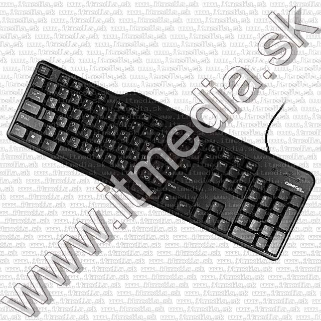 Image of OMEGA Keyboard OK-124 USB *RUSSIAN* (40831) (IT9697)