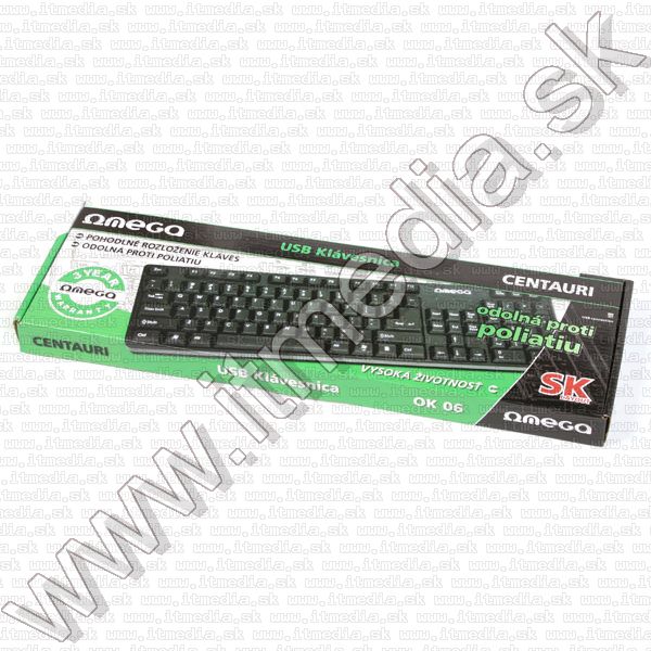 Image of OMEGA billentyűzet OK-06 *Szlovák* (41126) (IT11547)