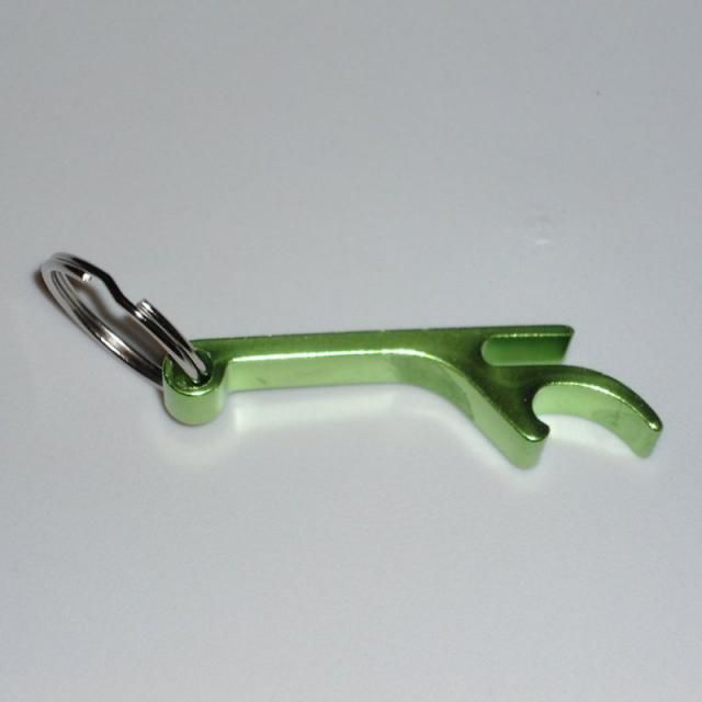 Image of Alimínium üvegnyitó és  doboznyitó kulcstartó 6cm (IT9897)