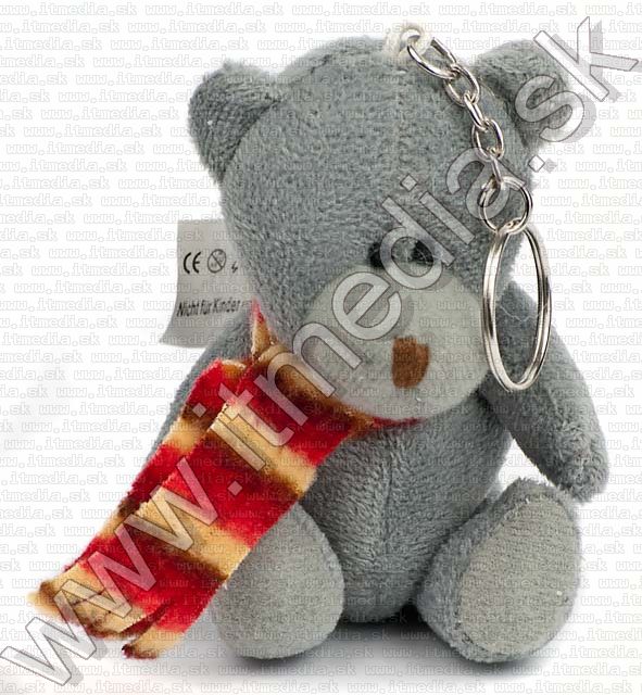 Image of Plush keyhanger Bearbluishgray (IT5020)
