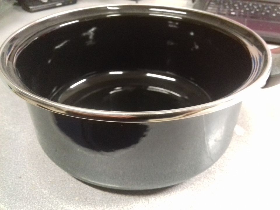 Image of Bemus Steel Frying Pan *Black Pearl* 16cm 1.4L INFO! (IT13963)
