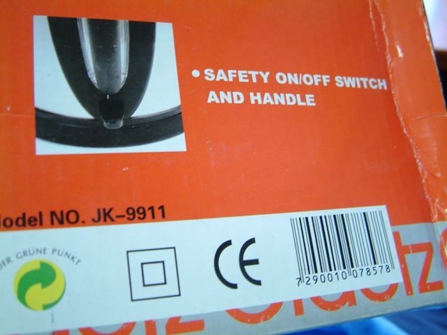 Image of Electric Kettle 1.7 liter *Stainless Steel* 2 kW INFO! (IT3238)