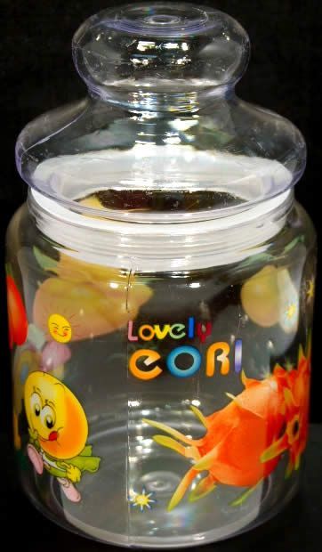 Image of Plastic Cookie Jar 15cm (IT3958)