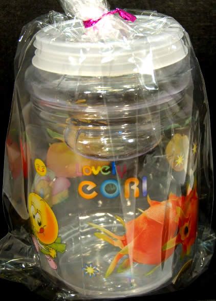Image of Plastic Cookie Jar 15cm (IT3958)