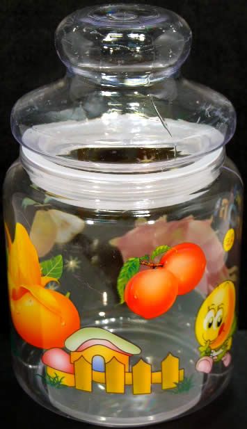 Image of Plastic Cookie Jar 15cm (IT3958)