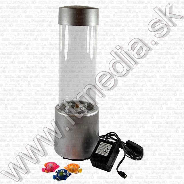 Image of Acryl Desk Water Effect Lamp 3 fish (IT1551)