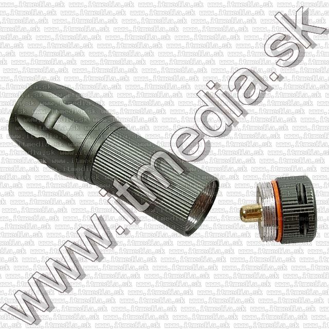 Image of Aluminium *CREE LED* Flashlight 3W Grey (IT8012)