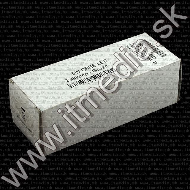 Image of Aluminium *CREE LED* Flashlight 3W Grey (IT8012)