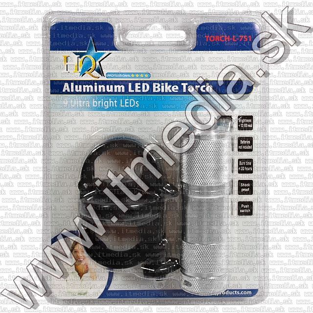 Image of HQ 9 LED Bicycle Lamp, Front (White) (IT8023)