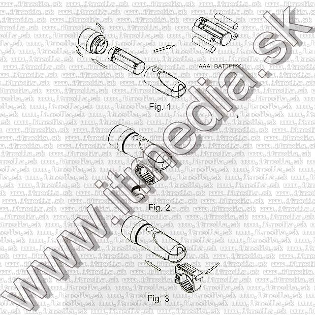 Image of MengXin LED Bicycle LampSET(5-LED Front +9-LED Rear) (IT8083)