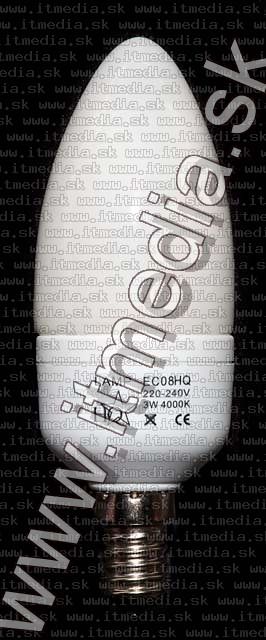 Image of HQ Energy Saving Lamp *E14* 3W Cold White (EC08HQ) (IT4839)