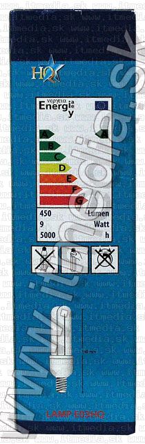 Image of HQ Energy Saving Lamp *E14* 9W (E03HQ) (IT5239)