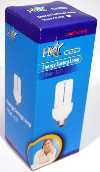 Image of HQ Energy Saving Lamp *E27* 7W *Warm White* (IT3905)