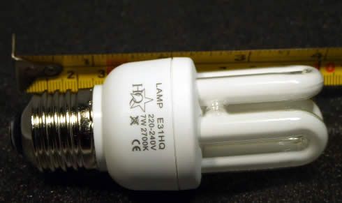 Image of HQ Energy Saving Lamp *E27* 7W *Warm White* (IT3905)