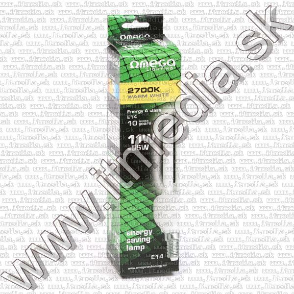 Image of Omega Energy Saving Lamp *E14* *2U* 11W Warm White (50W) (IT8734)
