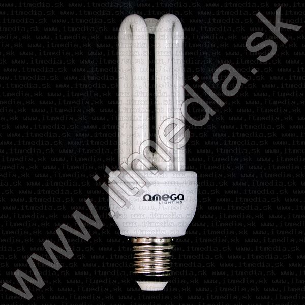 Omega Energy Saving Lamp *E27* *3U* 15W Warm White (75W) (IT8318) Image of Omega Energy Saving Lamp *E27* *3U* 15W Warm White (75W) (IT8318)