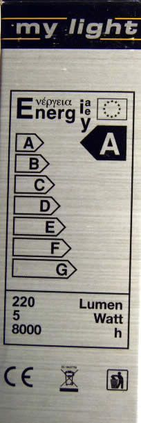 Image of My Light Energy Saving Lamp *E14* 5W *Warm White* (IT3993)
