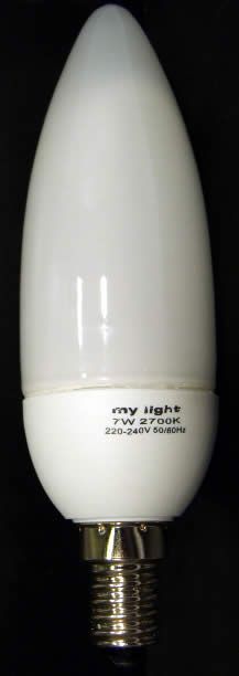 Image of My Light Energy Saving Lamp *E14* 7W *Warm White* (IT3994)