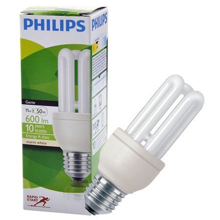 Image of Philips Energy Saving Lamp *E27* 11W (50W) (IT5488)