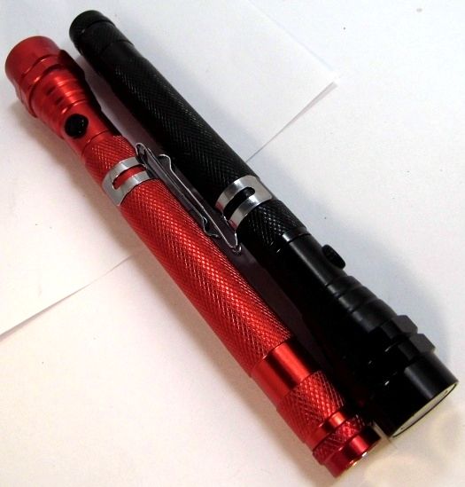 Image of Teleszkópos flexibilis nyakú LED zseblámpa (BULK) (IT11758)