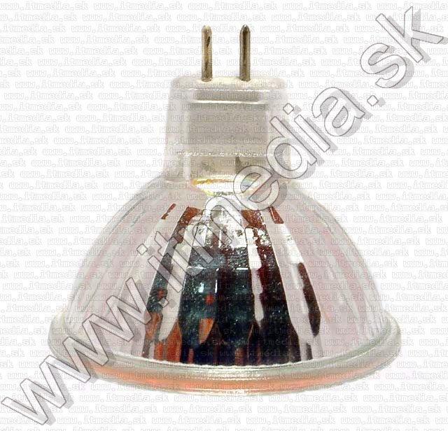 Image of Halogen lamp MR16 (GU5.3) 20w 12v *RED* (IT4762)