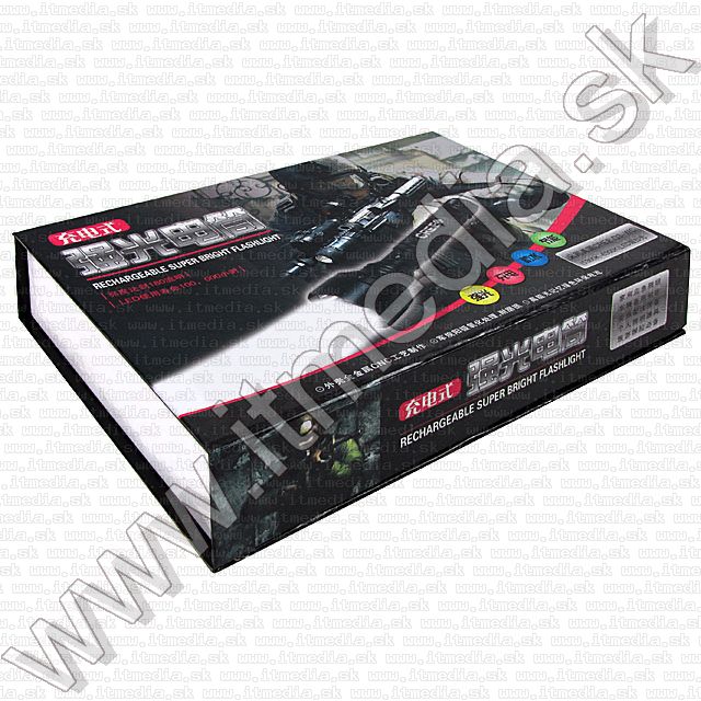 Image of High Power LED Flashlight 20w *Police* Li-Ion KIT (IT7101)