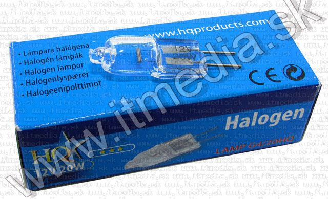 Image of HQ G-4 halogen bulb 20W 12V (IT5548)