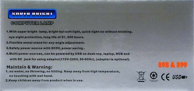 Image of IT Media USB Desk LED Lamp 10-led (IT4727)