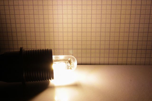 Image of Led Lamp Bulb E14 (Warm White) (Fridge) 1W 7x5050SMD (IT10000)