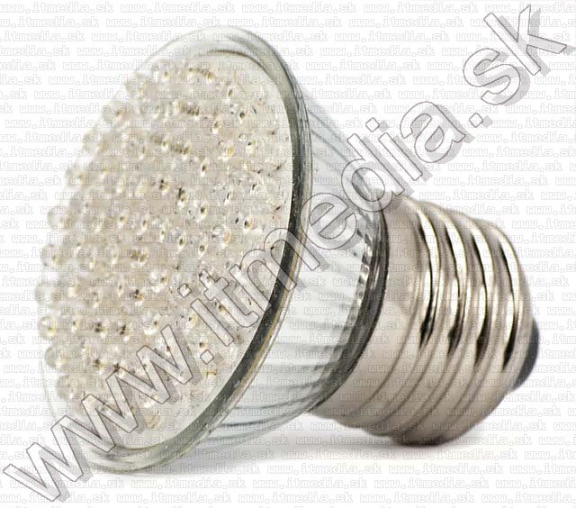 Image of Led Spotlamp, E27 white (72 White 3mm LED) (IT5159)