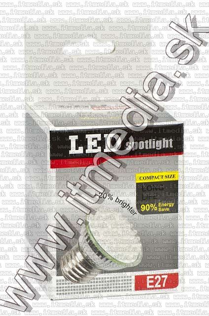 Image of Led Spotlamp, E27 WarmWhite (80 White 3mm LED) (IT5222)