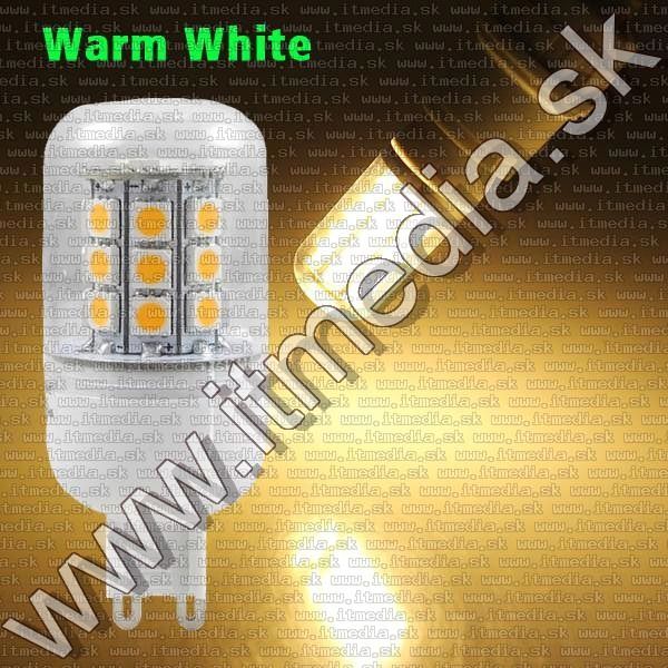 Image of LED izzó G9 foglalatos 5Watt 27x5050SMD 230V Meleg Fehér (IT10506)
