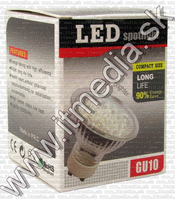 Image of Led Spotlamp, GU10 Warm White 20-LED 230v (IT5732)