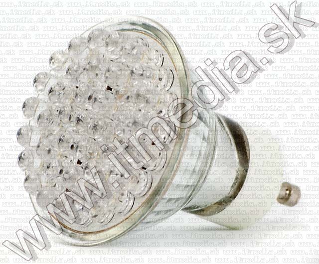 Image of Led Spotlamp, GU10 white (38 White LED) (IT5221)