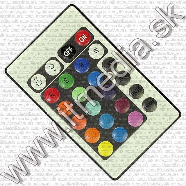 Image of Ledix LEDes fényfüzér, vezérlővel, tápegységgel RGB 5m (IT7602)