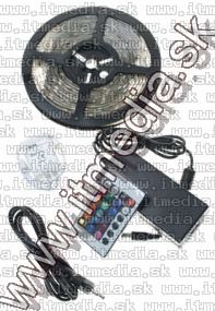 Image of Ledix LEDes fényfüzér, vezérlővel, tápegységgel RGB 5m (IT7602)