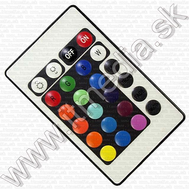 Image of Ledix Vízálló LEDes fényfüzér, vezérlővel, tápegységgel RGB 5m (IT7601)