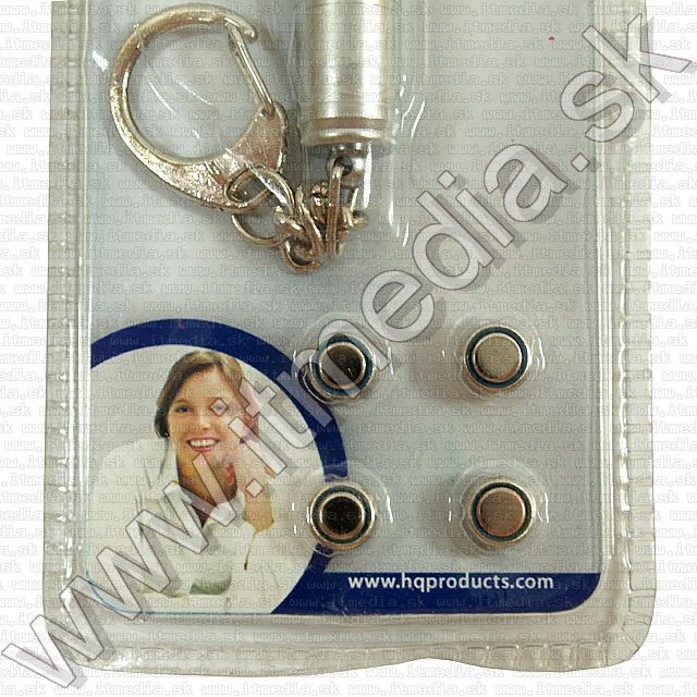 Image of HQ Led lamp keychain Aluminium *bullet* (IT8021)