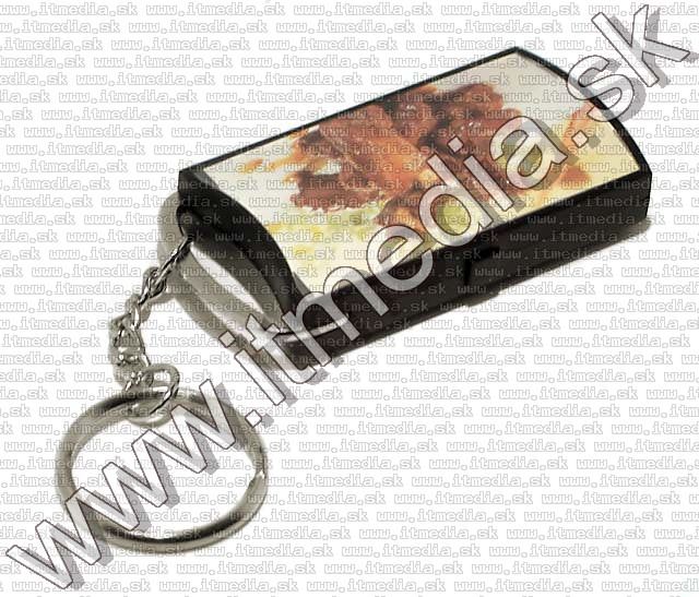 Image of Solar keychain *LED flashlight* 2 white + UV (IT4666)