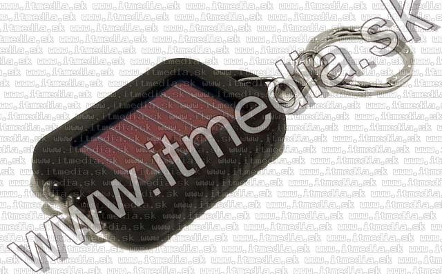 Image of Solar keychain *3 LED flashlight* *Black* (IT4667)