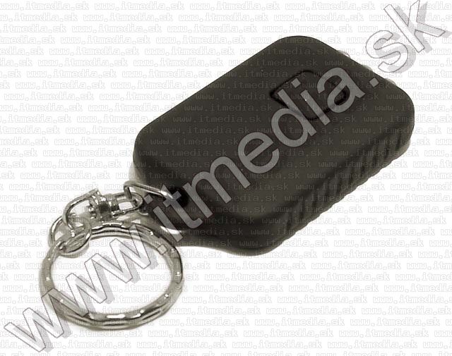 Image of Solar keychain *3 LED flashlight* *Black* (IT4667)