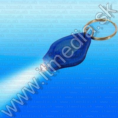 Image of Plastic *LED flashlight* Keychain 1x white LED (IT4668)