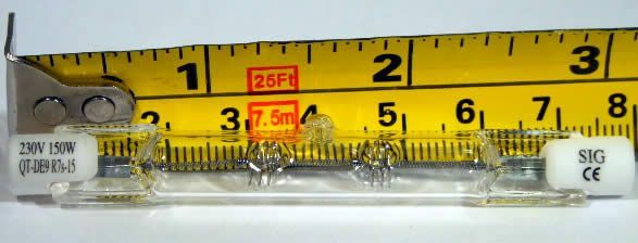 Image of Noname halogen bulb 78mm 150w 2-set (IT3424)