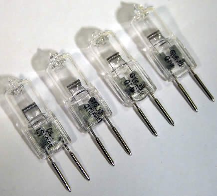 Image of GY-6 halogen bulb 35W 12V 4-set (IT3428)