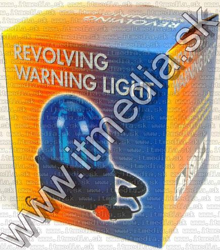 Image of Revolving Warning Light, 12V, 10w *Blue* (IT3954)