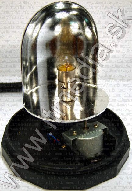 Image of Revolving Warning Light, 12V, 10w *Blue* (IT3954)