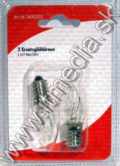 Image of Standard Bulb E14 7w 230v **2-set** (IT3727)