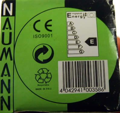 Image of Naumann Standard Bulb E27 40W 220-240V MATT (IT3386)