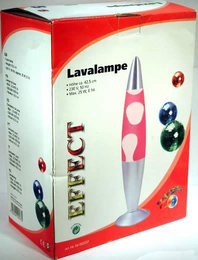 Image of Rocket Lavalamp Pink-White (IT1876)