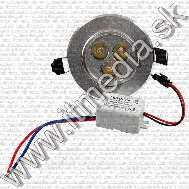 Image of LED Ceiling Downlight 3x1w LED (Cold White) (IT8070)